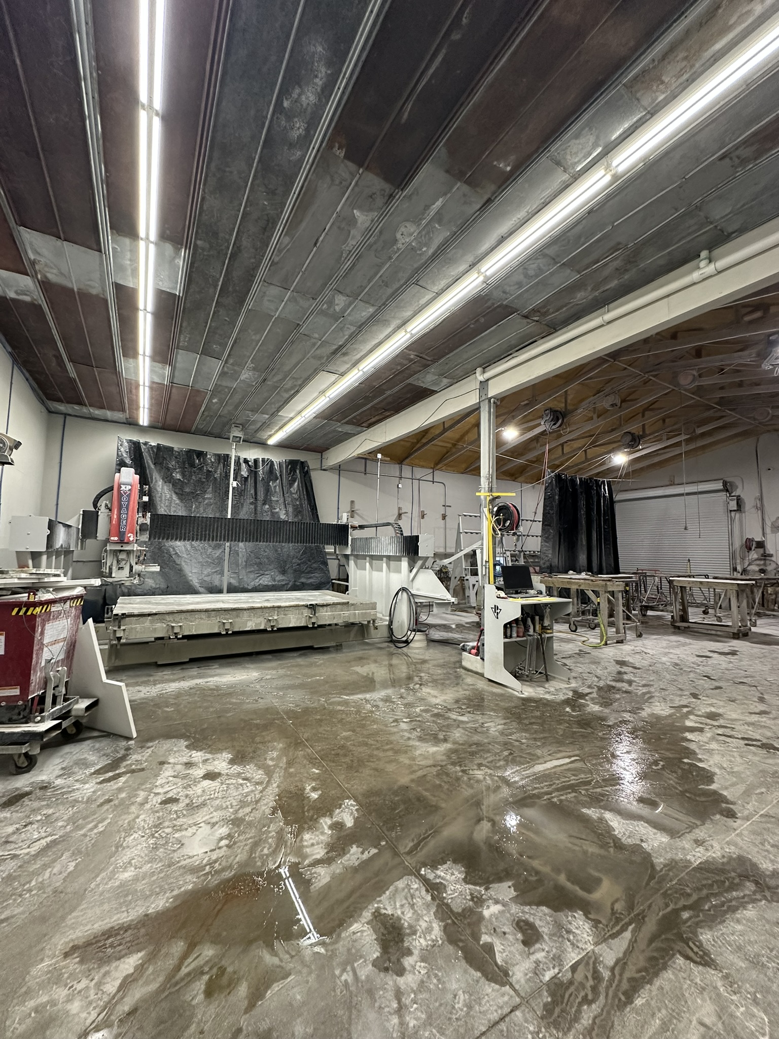 Countertop fabrication shop